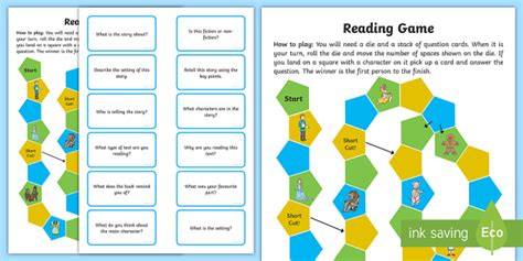 reading comprehension games|Six Games for Reading.